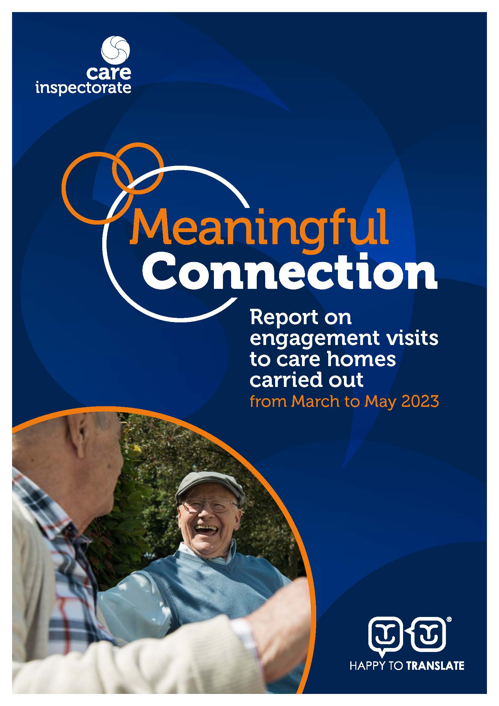 Report on engagement visits to care homes