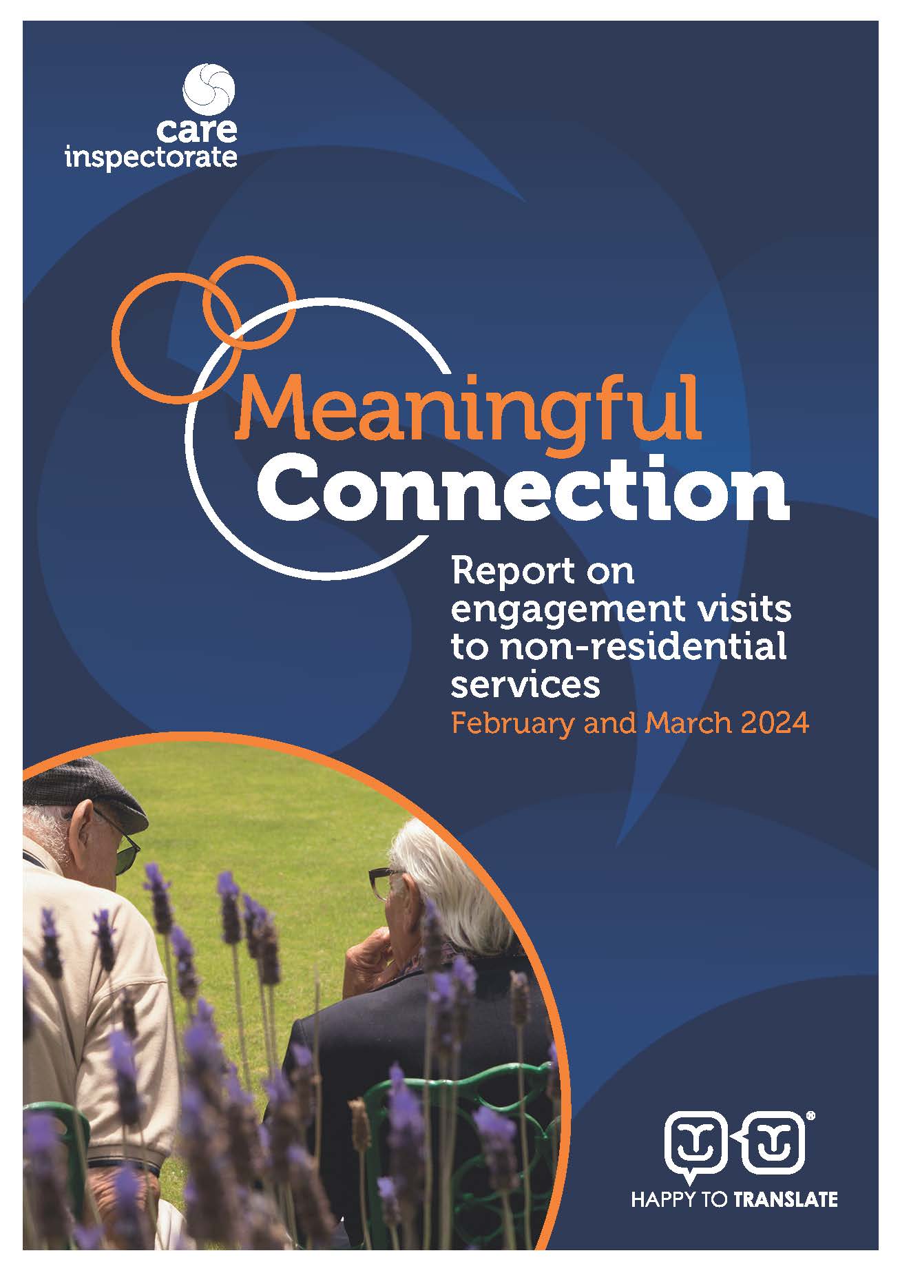 Report on engagement visits to non residential services